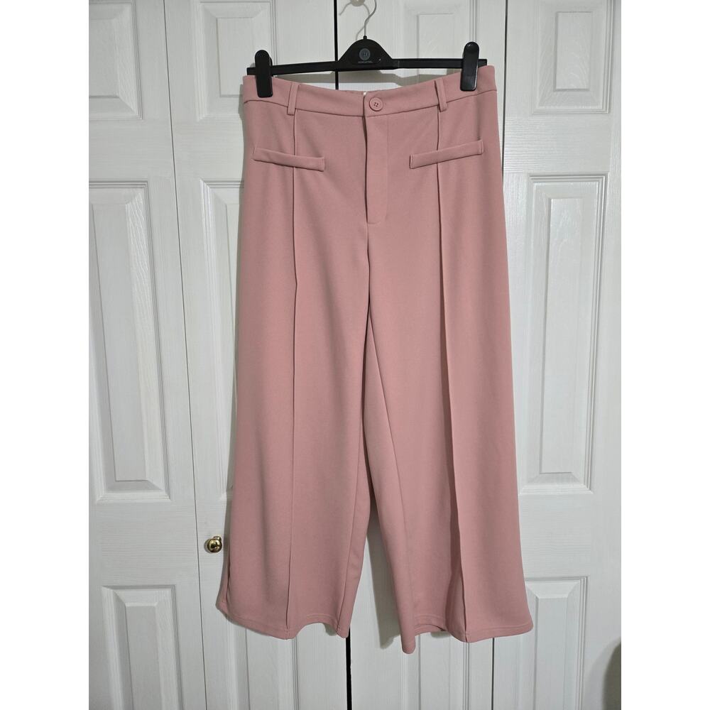 Shein oxl women's pink wide leg pants